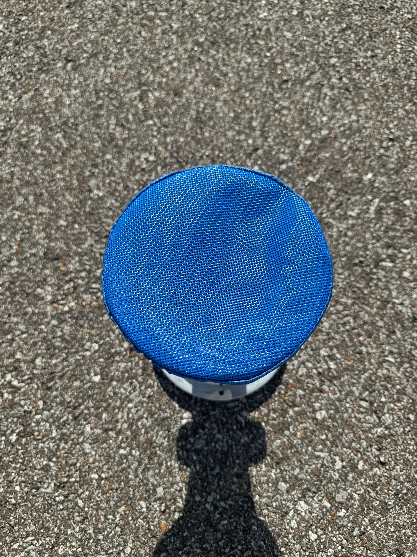 NEW Blue Debris Covers for Locomotive Train Horns