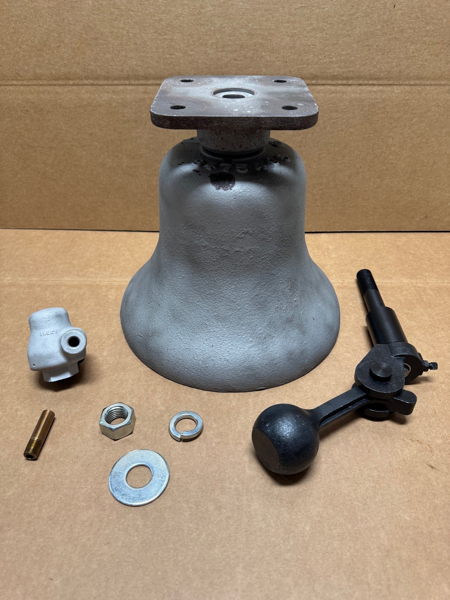 RESTORED EMD Steel Locomotive Train Bell