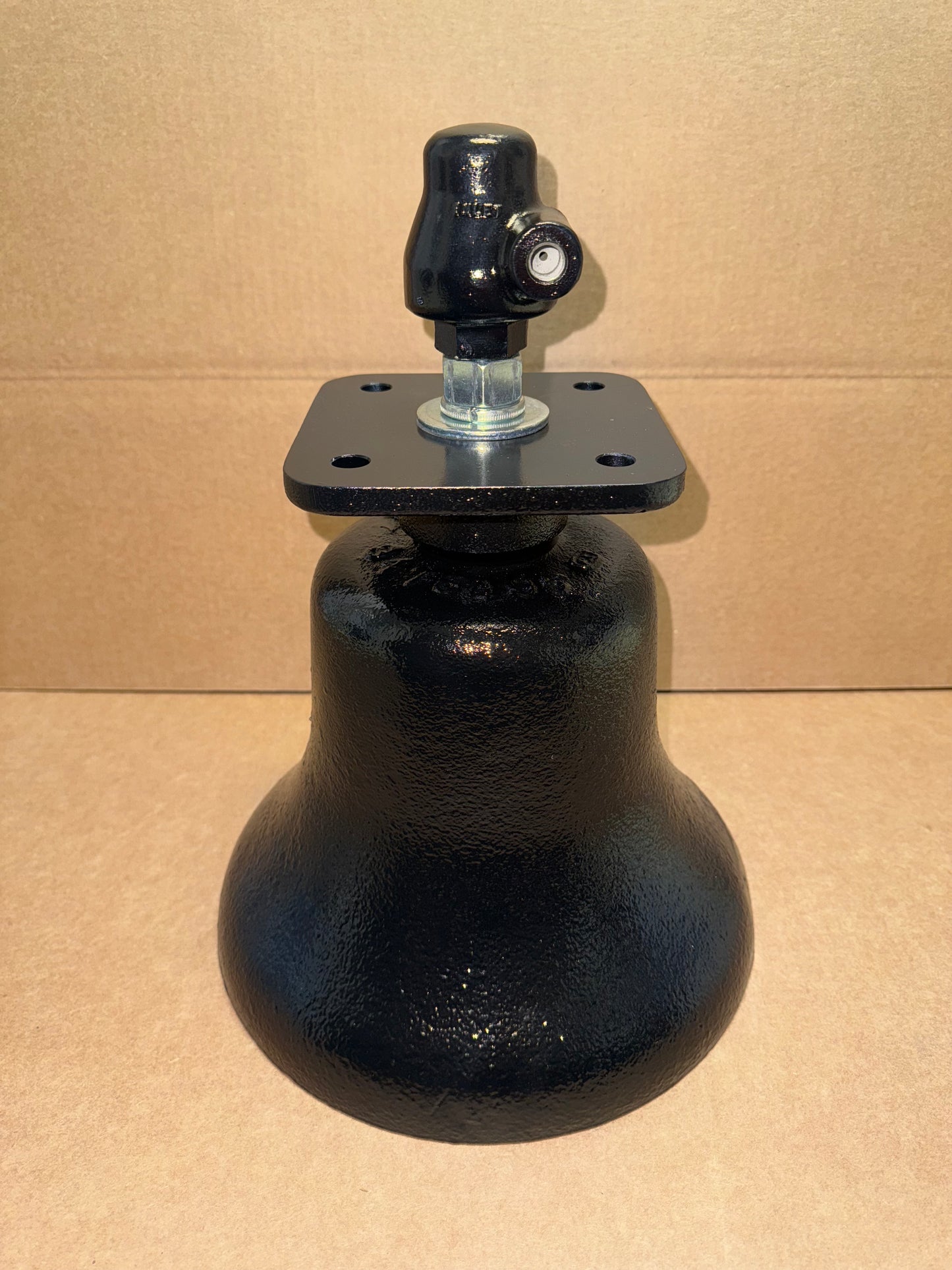 RESTORED Black EMD Steel Locomotive Train Bell