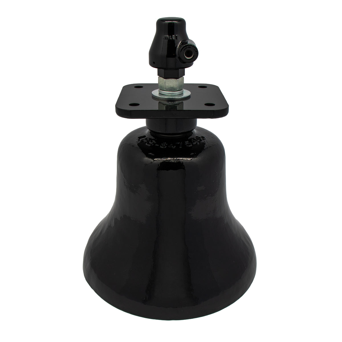 LPS Black Powder Coat EMD Type Steel Locomotive Train Bell