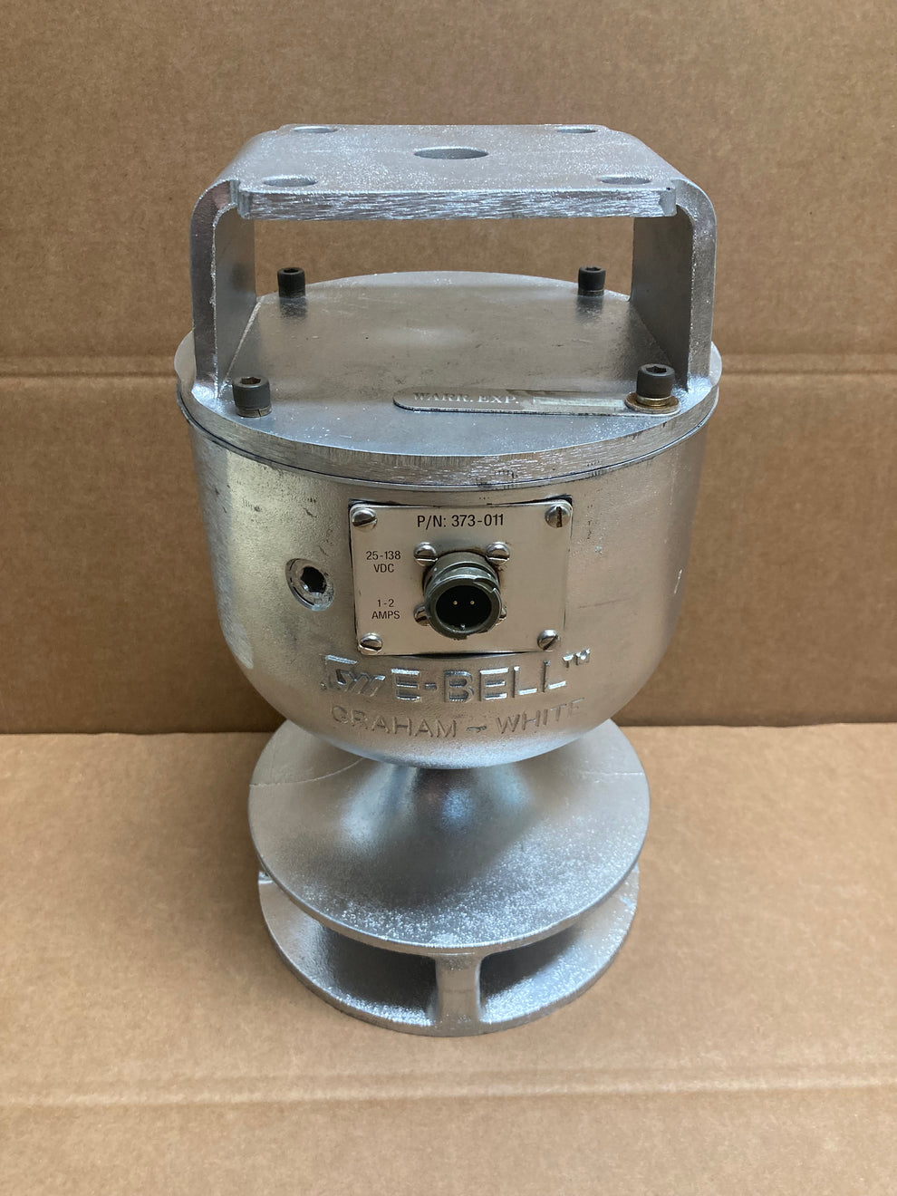 Graham-White 373-011 Silver Electronic Locomotive Train Bell ...