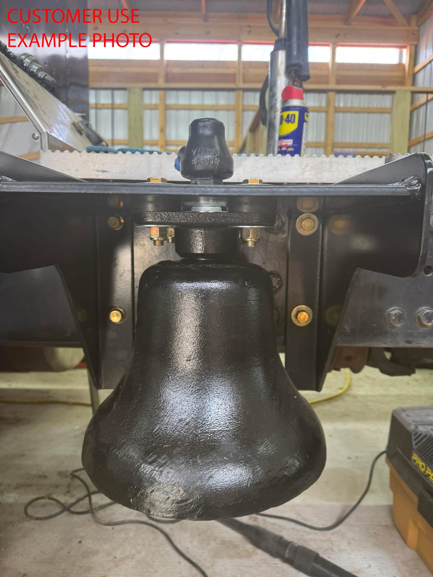RESTORED EMD Steel Locomotive Train Bell